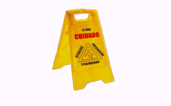 Cartel de Señal de Piso Mojado