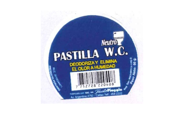 Pastillas Perfumadas WC